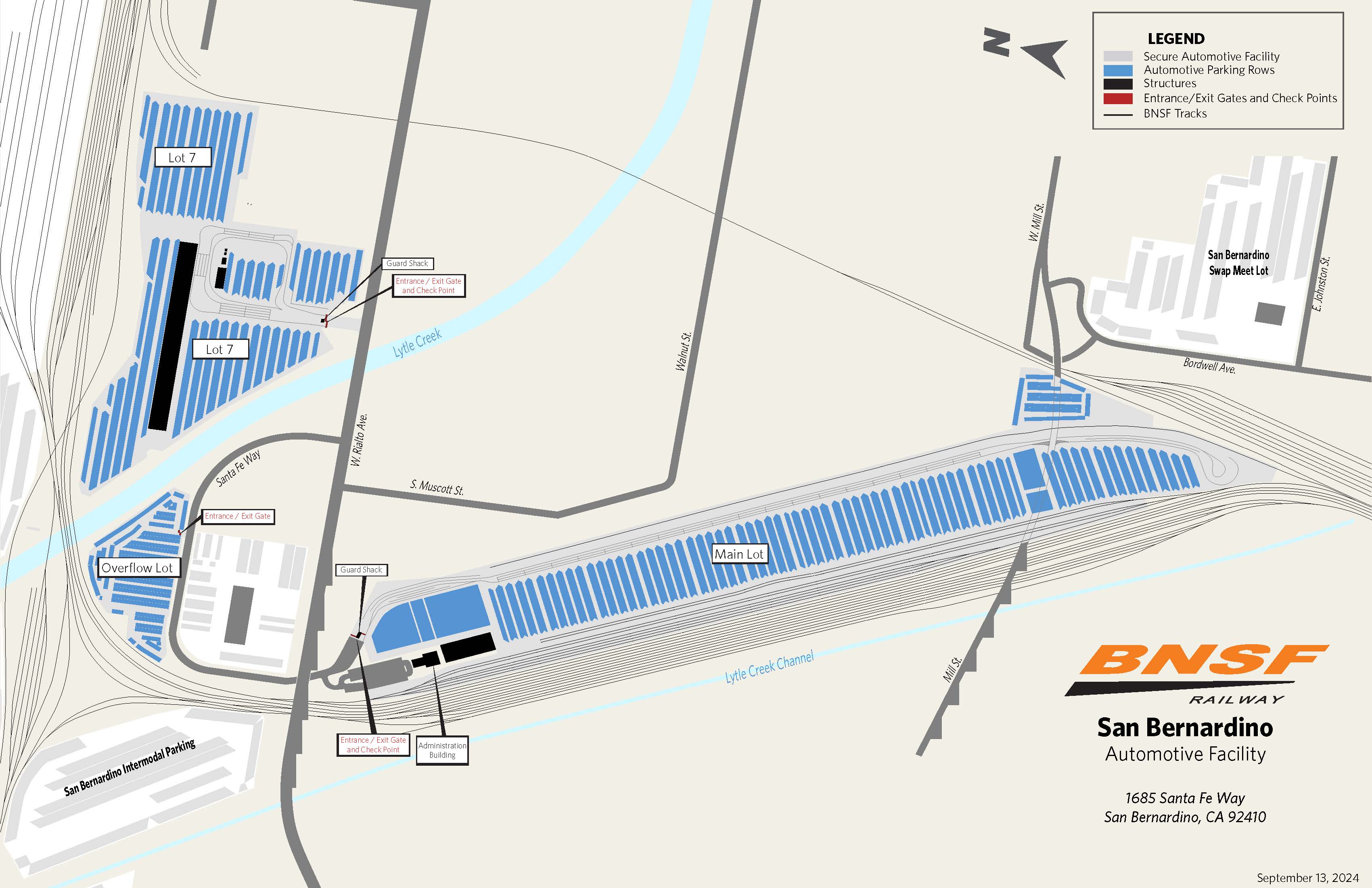 San Bernardino Map