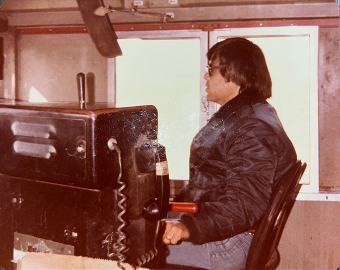 Barbosa before computers were onboard and certain personal protective equipment was required. Barbosa before computers were onboard and certain personal protective equipment was required.
