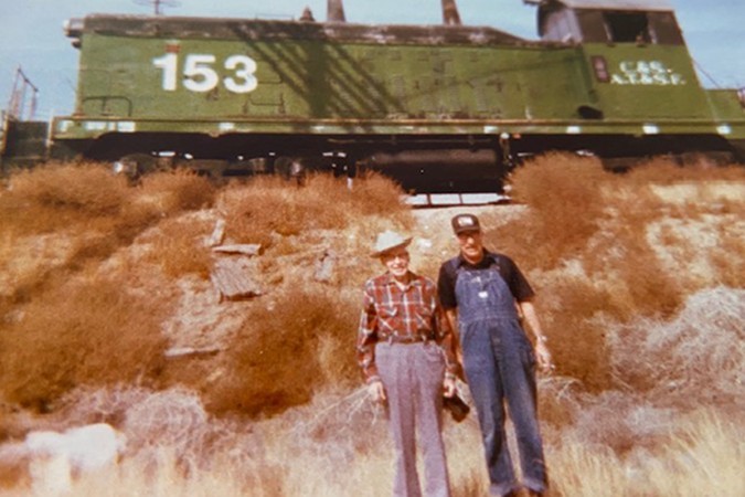 Jason Maxfield’s great-grandfather Floyd Maxfield and grandfather Wilbur Maxfield. Jason Maxfield’s great-grandfather Floyd Maxfield and grandfather Wilbur Maxfield.