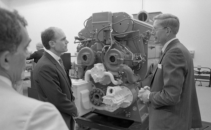 Photo from the earliest days of the TTC 