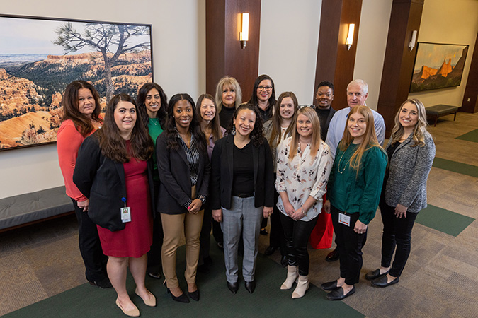 Women EnRoute attending the 2023 BNSF Diversity and Inclusion Summit.