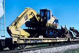 Machinery Flatcar